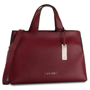 Calvin Klein dámská velká tmavě červená kabelka Tote - OS (XCL)